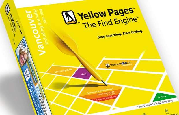 Image of Yellow Pages Book